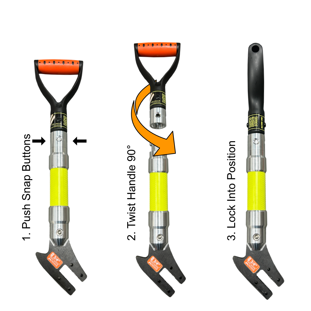 sling-stik interchangable attachments for any job
