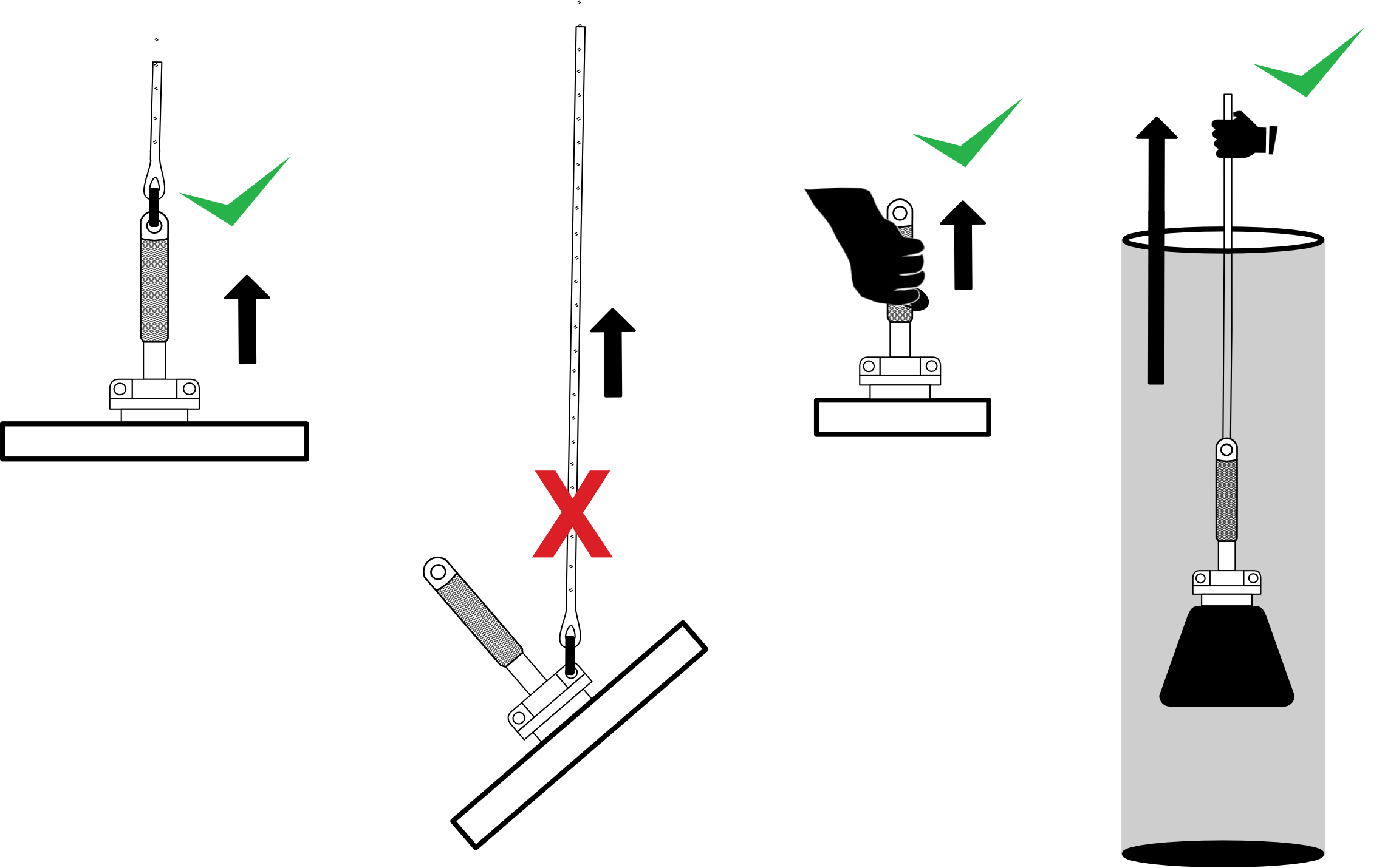 Magna-Grab Proper and Improper Use Examples