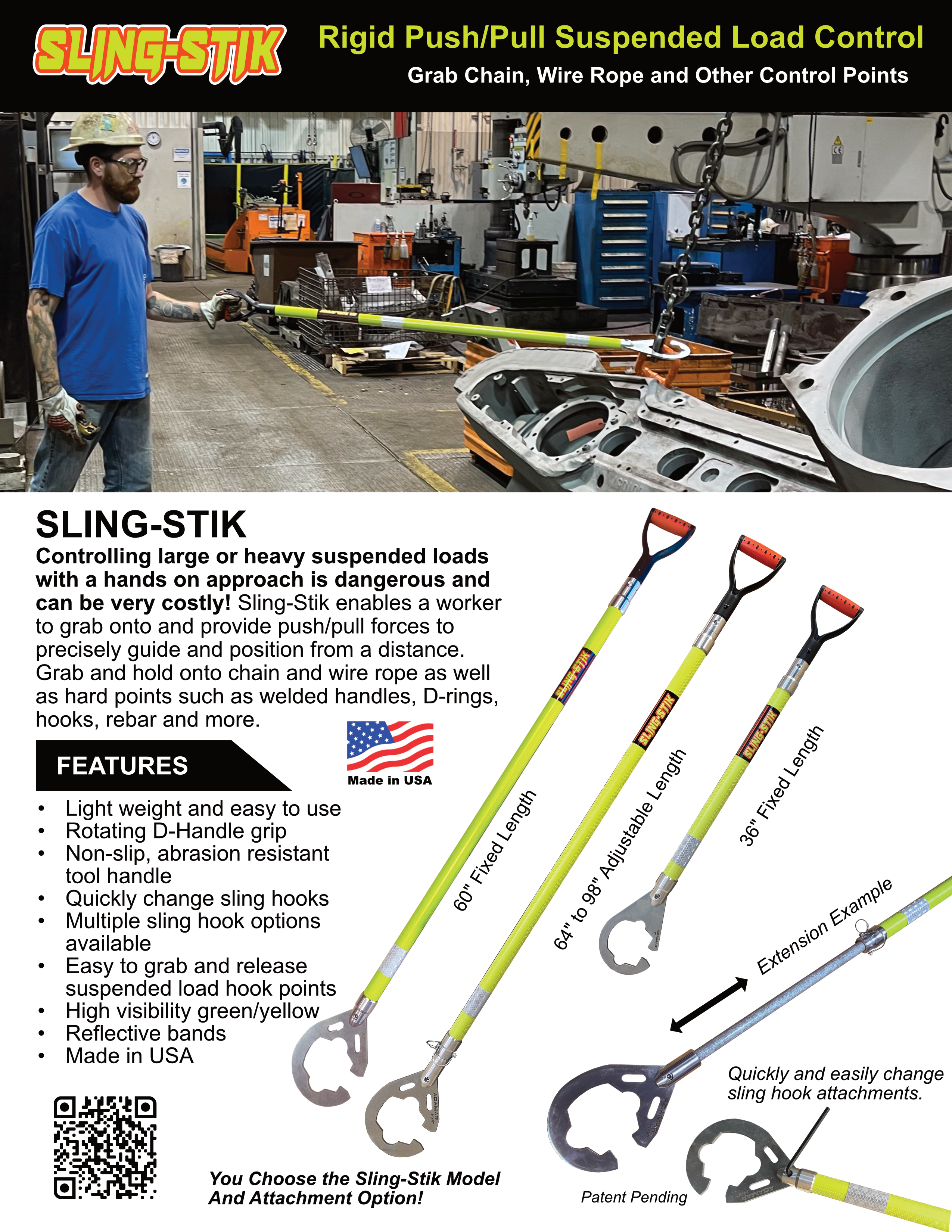 Sling-Stik Data Sheet