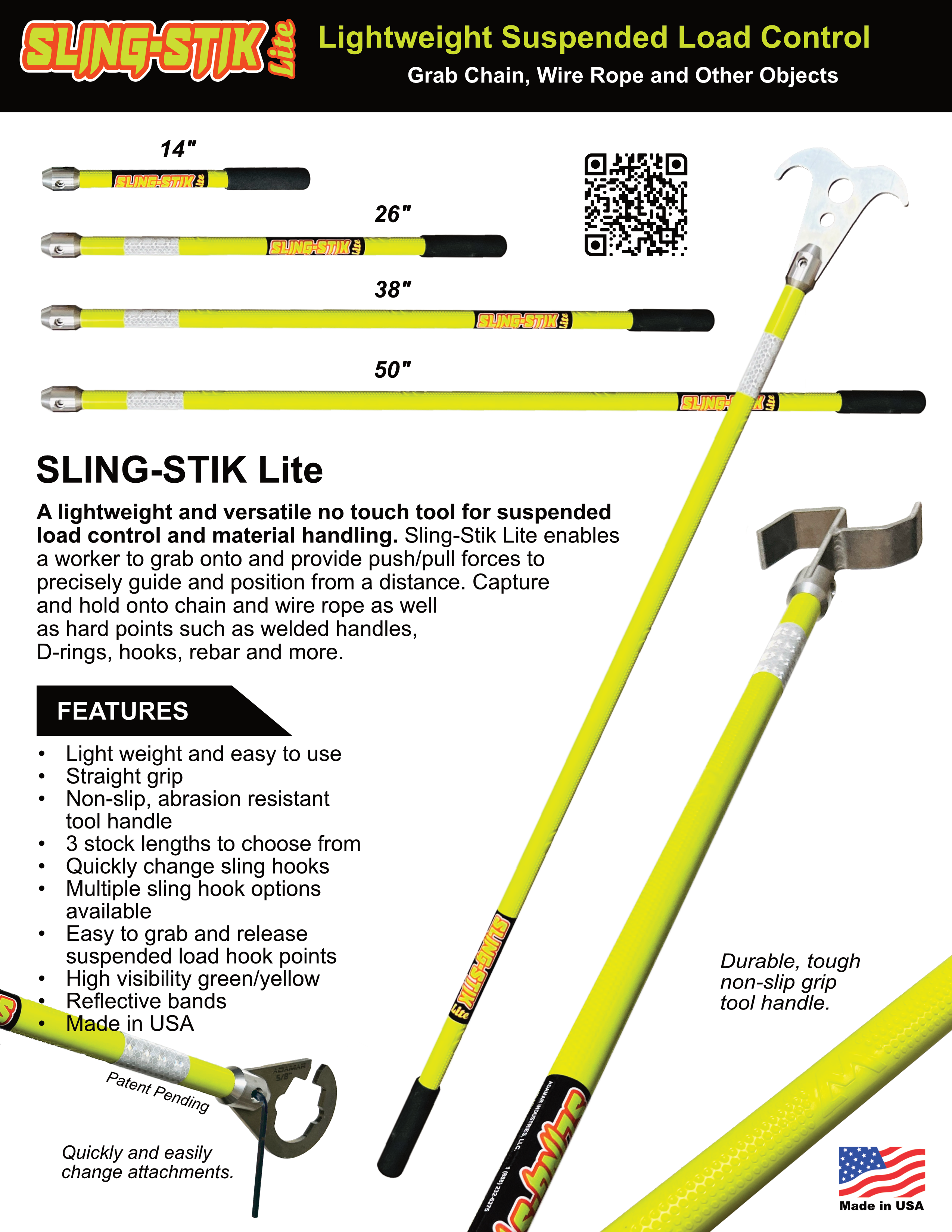 Sling-Stik Data Sheet
