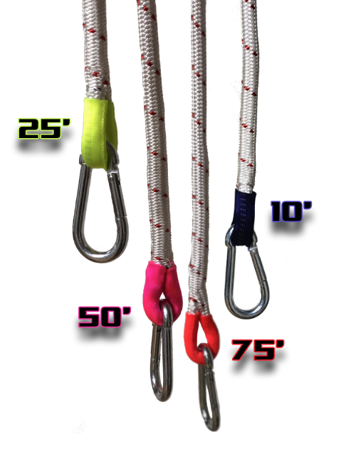 Custom Built Tag Line Ropes and Tethers We build custom tag line and